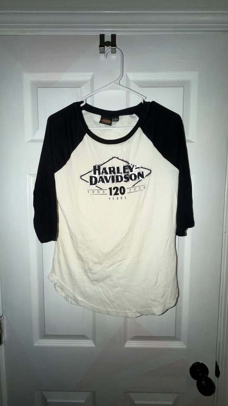 Harley-Davidson 120th Anniversary Raglan Baseball Tee